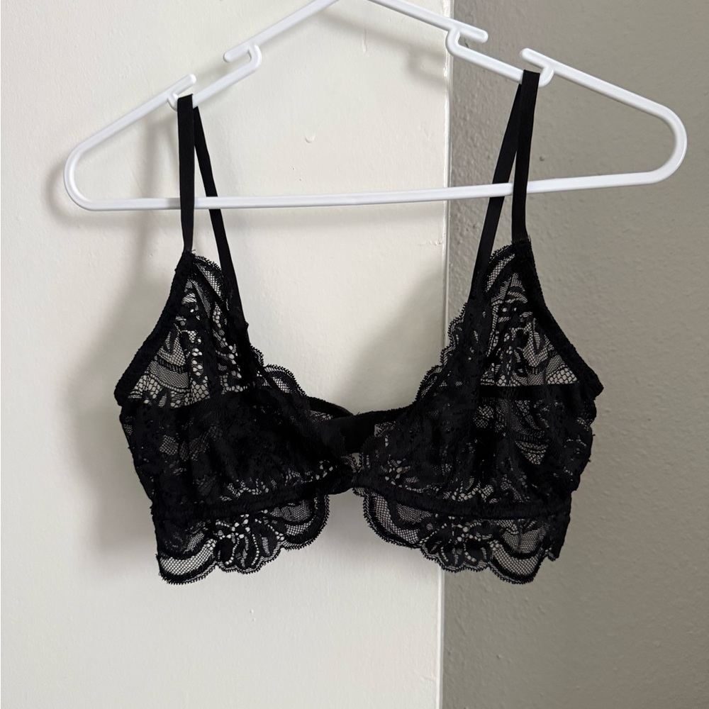 Free People Last Dance Lace Triangle Bralette